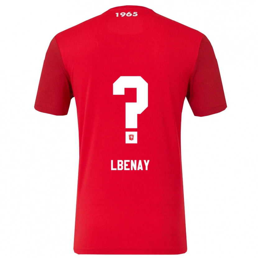 Danxen Børn Semir Lbenay #0 Rød Hvid Hjemmebane Spillertrøjer 2025/26 Trøje T-Shirt