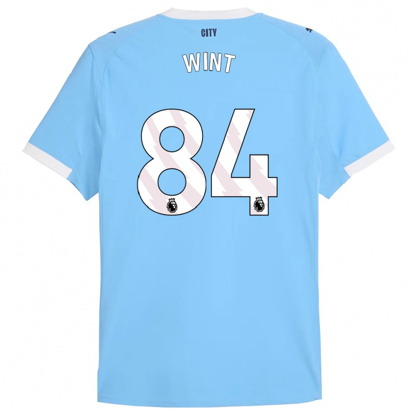 Danxen Børn Jack Wint #84 Himmelblå Hvid Hjemmebane Spillertrøjer 2025/26 Trøje T-Shirt