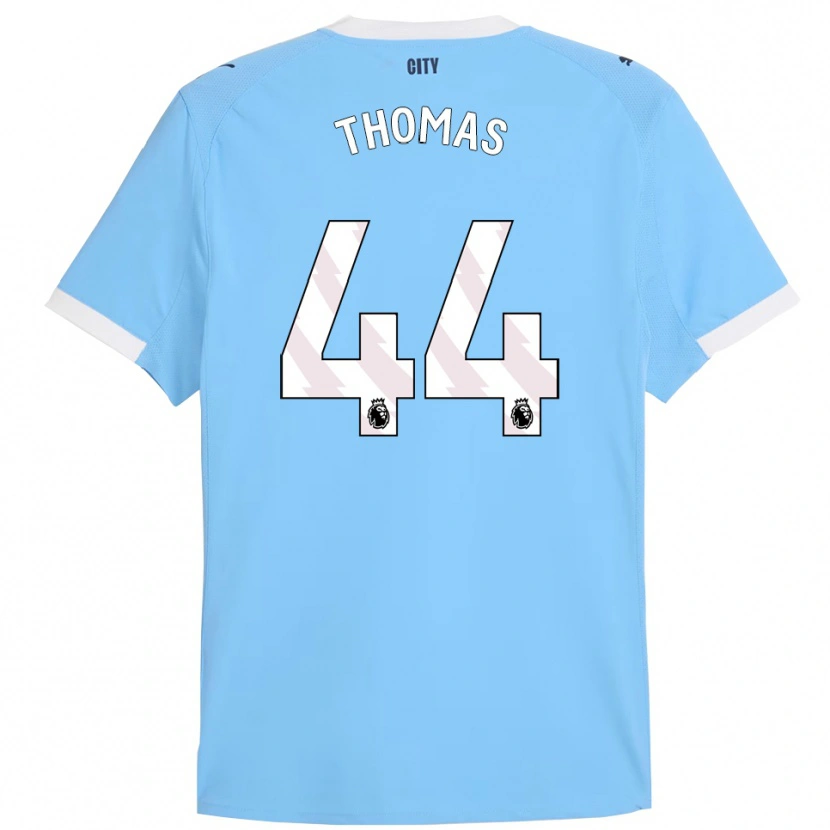 Danxen Børn Codie Thomas #44 Himmelblå Hvid Hjemmebane Spillertrøjer 2025/26 Trøje T-Shirt