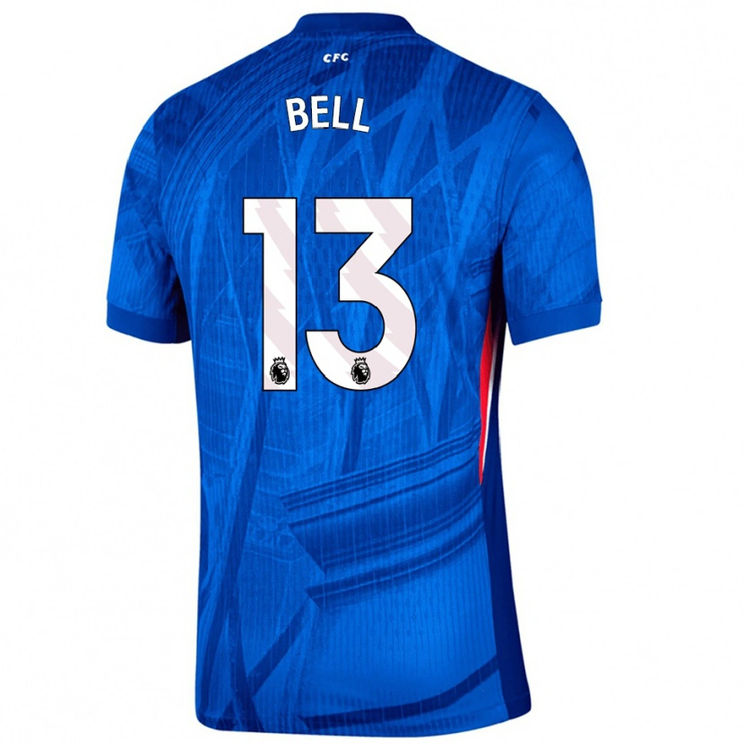 Danxen Børn Toby Bell #13 Blå Hvid Hjemmebane Spillertrøjer 2025/26 Trøje T-Shirt