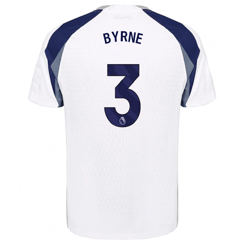 Danxen Børn Harry Byrne #3 Hvid Navy Hjemmebane Spillertrøjer 2025/26 Trøje T-Shirt
