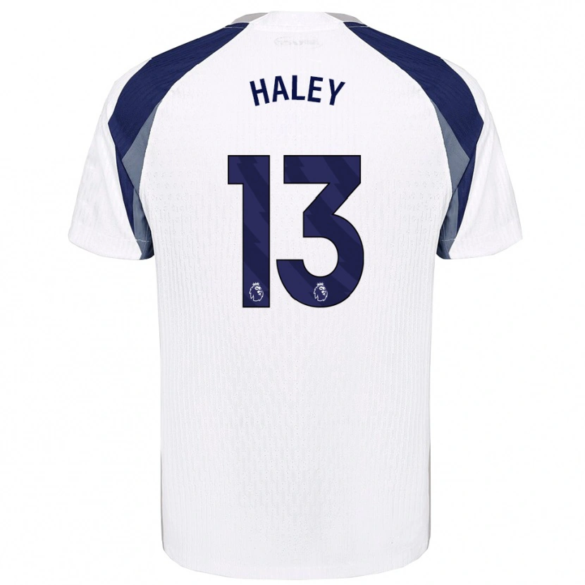 Danxen Børn Micah Haley #13 Hvid Navy Hjemmebane Spillertrøjer 2025/26 Trøje T-Shirt
