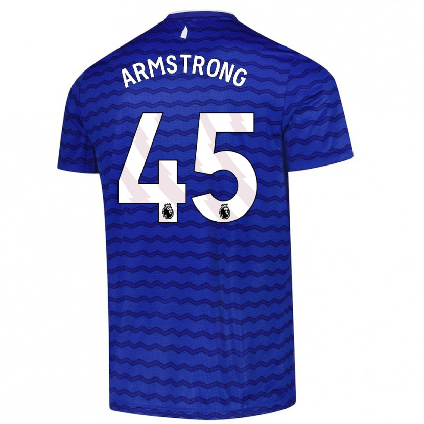 Danxen Børn Harrison Armstrong #45 Blå Navy Hjemmebane Spillertrøjer 2025/26 Trøje T-Shirt