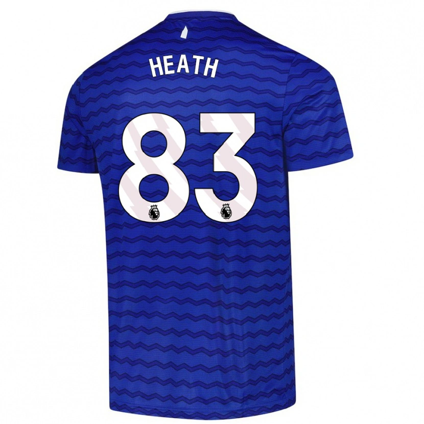 Danxen Børn Isaac Heath #83 Blå Navy Hjemmebane Spillertrøjer 2025/26 Trøje T-Shirt