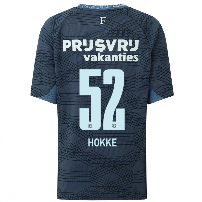 Danxen Børn Milan Hokke #52 Sort Grå Udebane Spillertrøjer 2025/26 Trøje T-Shirt