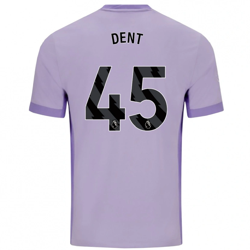 Danxen Børn Lily Dent #45 Taro Lilla Hvid Udebane Spillertrøjer 2025/26 Trøje T-Shirt
