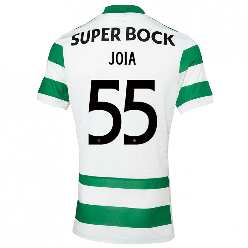Danxen Mænd Carolina Joia #55 Grøn Hvid Hjemmebane Spillertrøjer 2025/26 Trøje T-Shirt