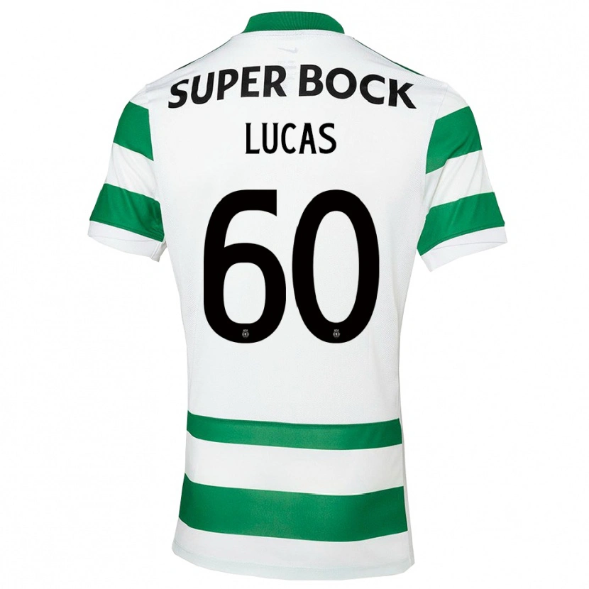 Danxen Mænd Rayan Lucas #60 Grøn Hvid Hjemmebane Spillertrøjer 2025/26 Trøje T-Shirt