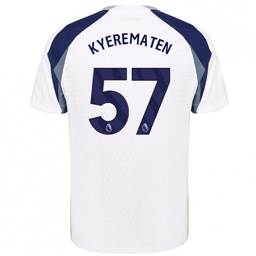 Danxen Mænd Rio Kyerematen #57 Hvid Navy Hjemmebane Spillertrøjer 2025/26 Trøje T-Shirt