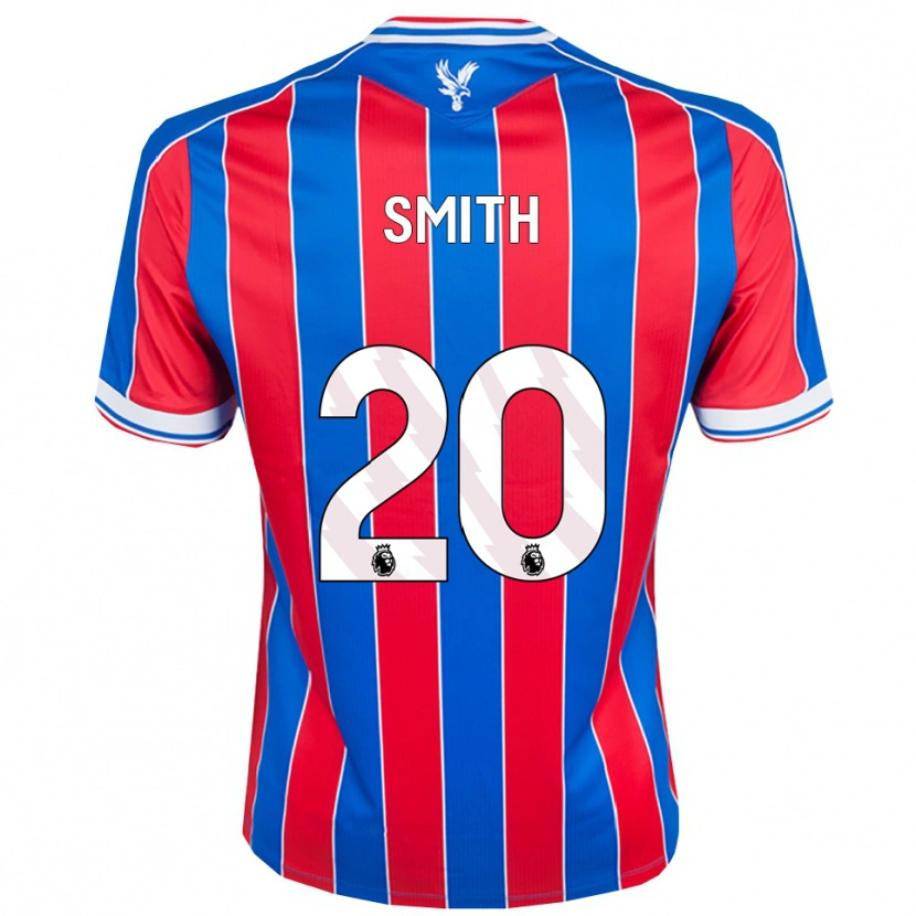 Danxen Mænd Hope Smith #20 Blå Rød Hvid Hjemmebane Spillertrøjer 2025/26 Trøje T-Shirt