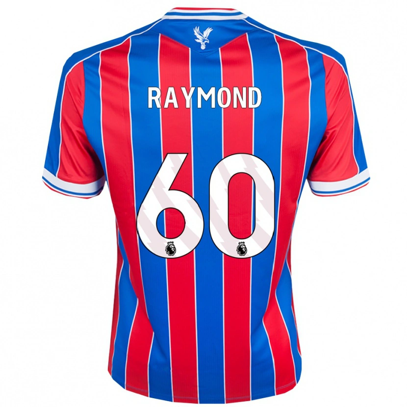Danxen Mænd Jadan Raymond #60 Blå Rød Hvid Hjemmebane Spillertrøjer 2025/26 Trøje T-Shirt