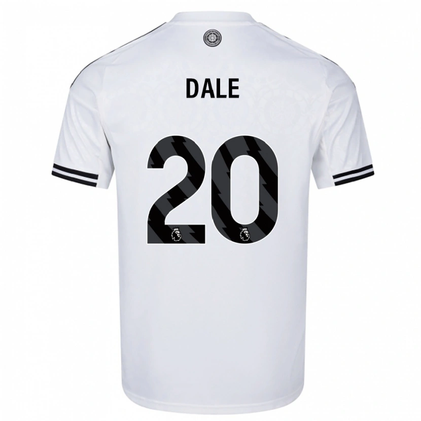 Danxen Mænd Olivia Dale #20 Hvid Sort Hjemmebane Spillertrøjer 2025/26 Trøje T-Shirt