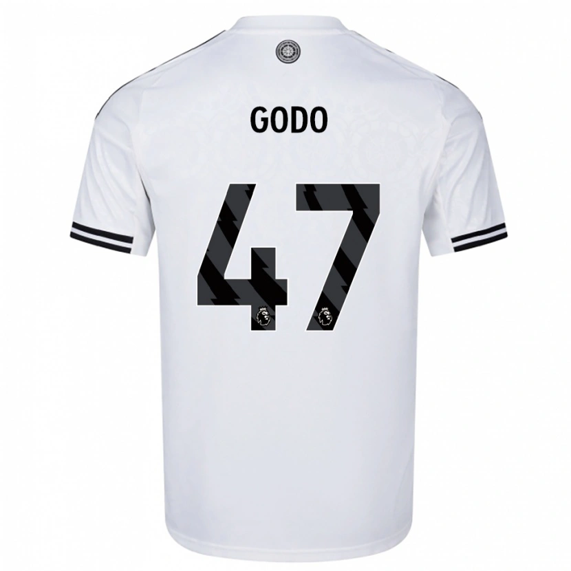 Danxen Mænd Martial Godo #47 Hvid Sort Hjemmebane Spillertrøjer 2025/26 Trøje T-Shirt