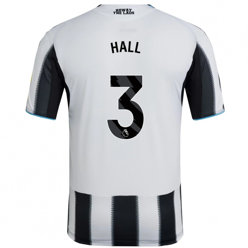 Danxen Mænd Lewis Hall #3 Sort Hvid Hjemmebane Spillertrøjer 2025/26 Trøje T-Shirt