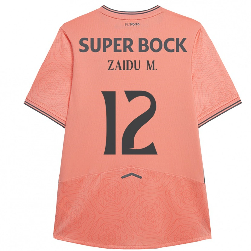 Danxen Mænd Zaidu #12 Pink Navy Udebane Spillertrøjer 2025/26 Trøje T-Shirt