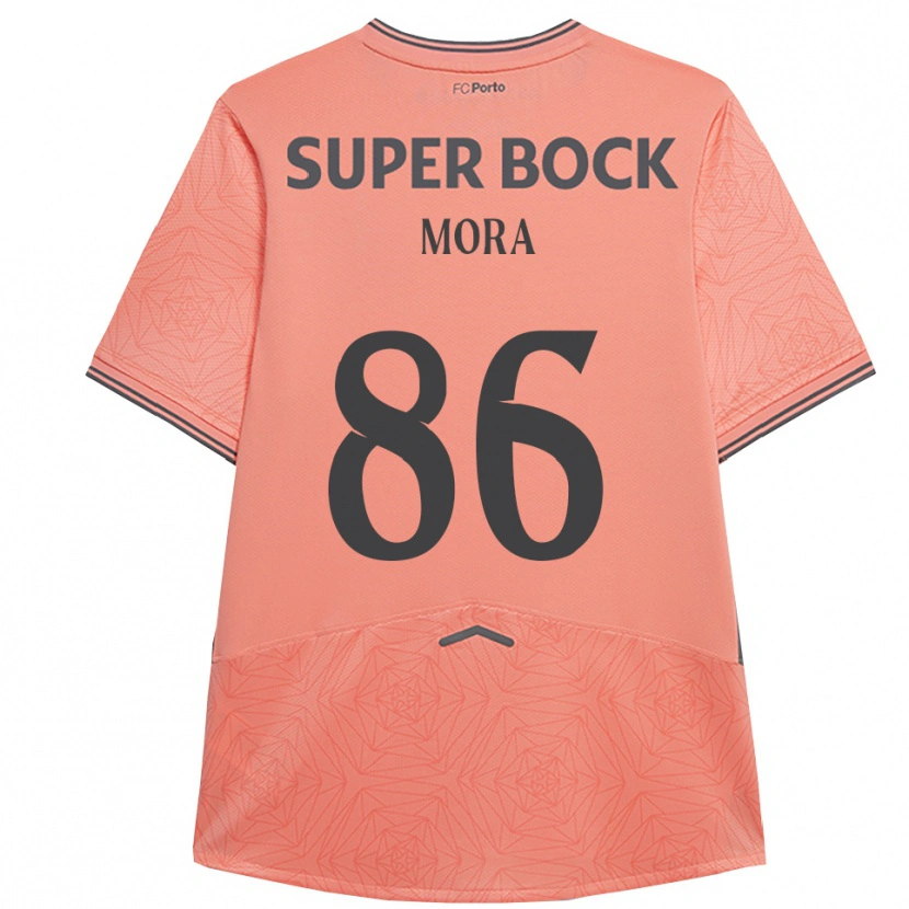 Danxen Mænd Rodrigo Mora #86 Pink Navy Udebane Spillertrøjer 2025/26 Trøje T-Shirt