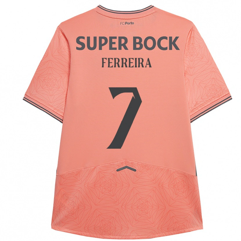 Danxen Mænd Maria Ferreira #7 Pink Navy Udebane Spillertrøjer 2025/26 Trøje T-Shirt