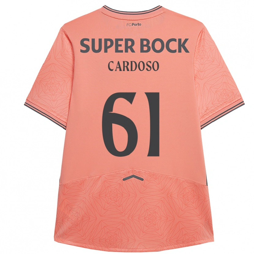 Danxen Mænd Ivan Cardoso #61 Pink Navy Udebane Spillertrøjer 2025/26 Trøje T-Shirt