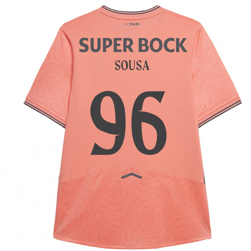 Danxen Mænd Filipe Sousa #96 Pink Navy Udebane Spillertrøjer 2025/26 Trøje T-Shirt