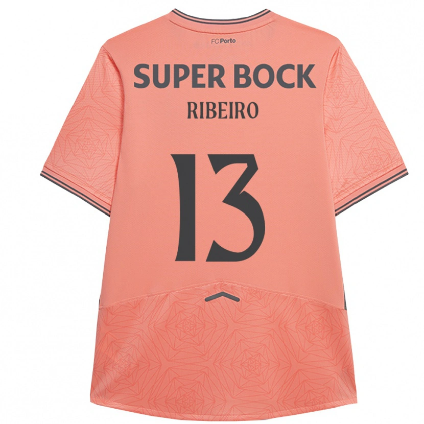 Danxen Mænd Salvador Ribeiro #13 Pink Navy Udebane Spillertrøjer 2025/26 Trøje T-Shirt