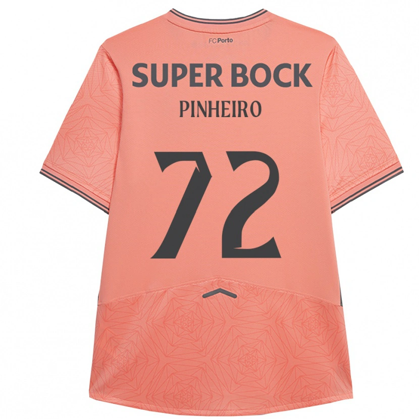Danxen Mænd Rodrigo Pinheiro #72 Pink Navy Udebane Spillertrøjer 2025/26 Trøje T-Shirt