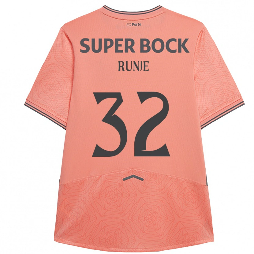Danxen Mænd Roko Runje #32 Pink Navy Udebane Spillertrøjer 2025/26 Trøje T-Shirt