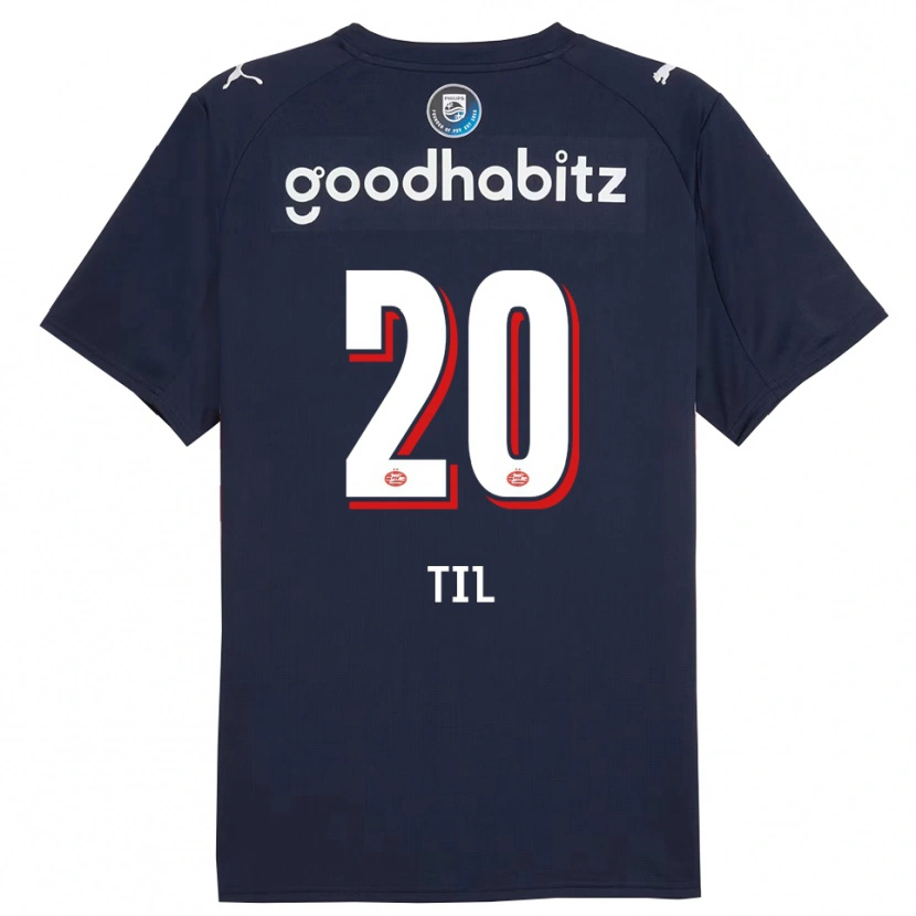 Danxen Mænd Guus Til #20 Navy Hvid Udebane Spillertrøjer 2025/26 Trøje T-Shirt