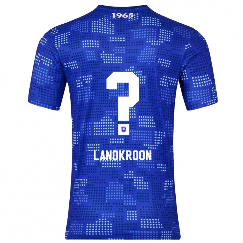 Danxen Mænd Kick Landkroon #0 Blå Himmelblå Udebane Spillertrøjer 2025/26 Trøje T-Shirt