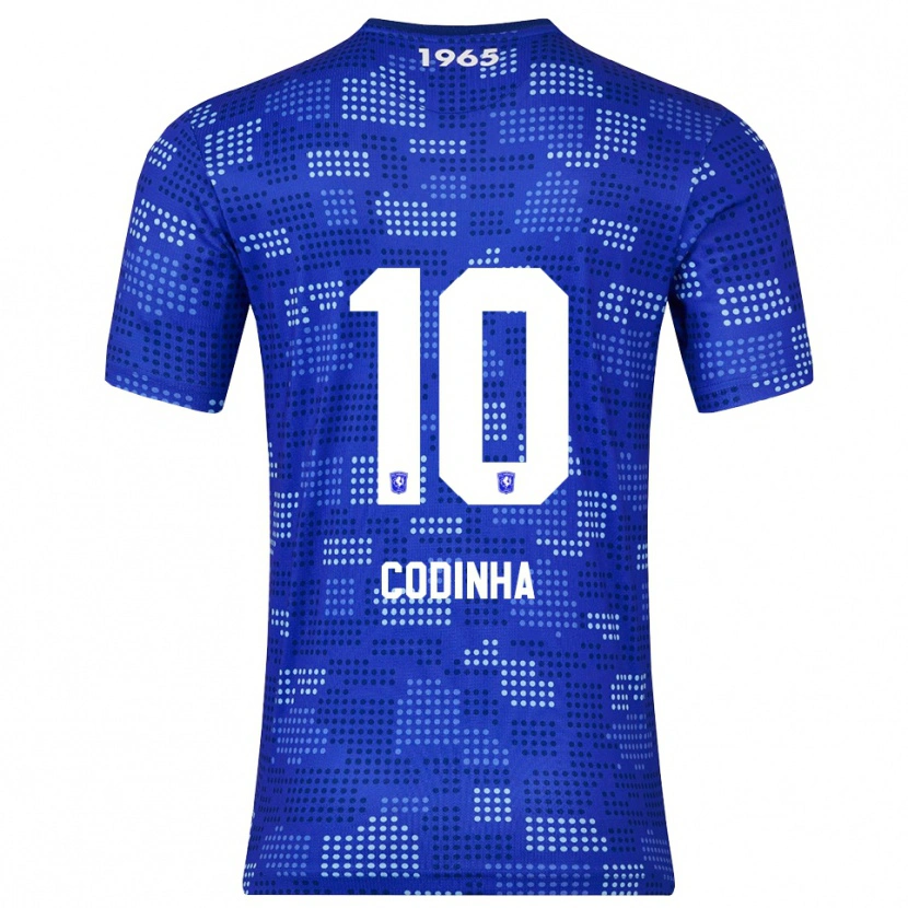 Danxen Mænd Tiago Codinha #10 Blå Himmelblå Udebane Spillertrøjer 2025/26 Trøje T-Shirt