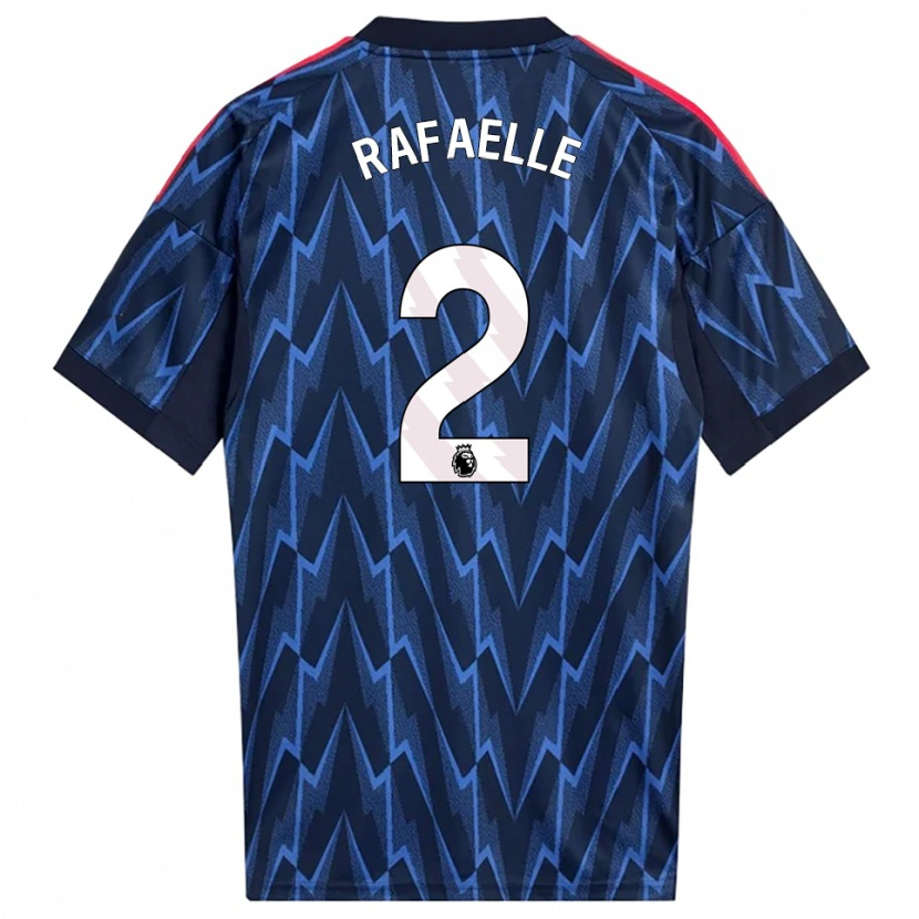 Danxen Mænd Rafaelle Souza #2 Navy Rød Udebane Spillertrøjer 2025/26 Trøje T-Shirt
