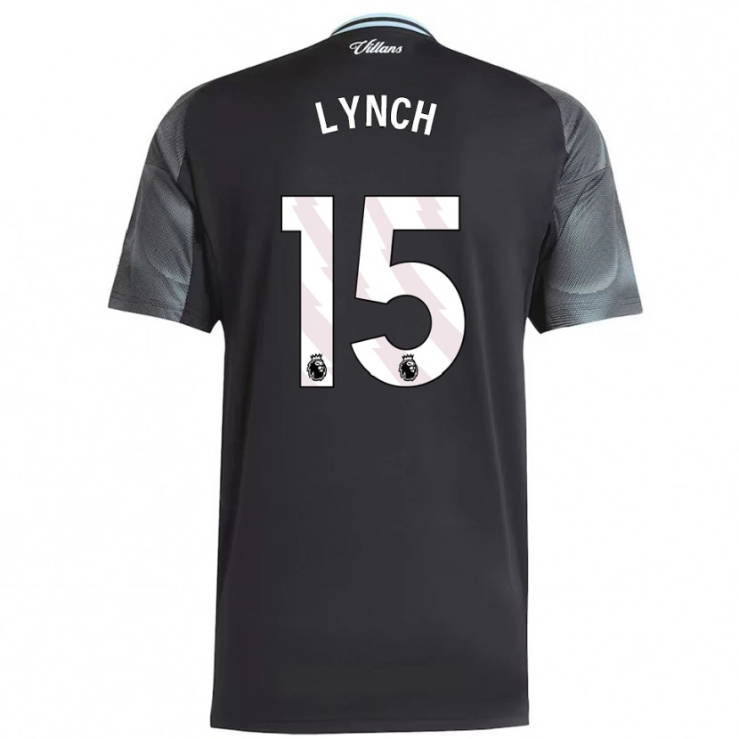 Danxen Mænd Luka Lynch #15 Sort Himmelblå Udebane Spillertrøjer 2025/26 Trøje T-Shirt
