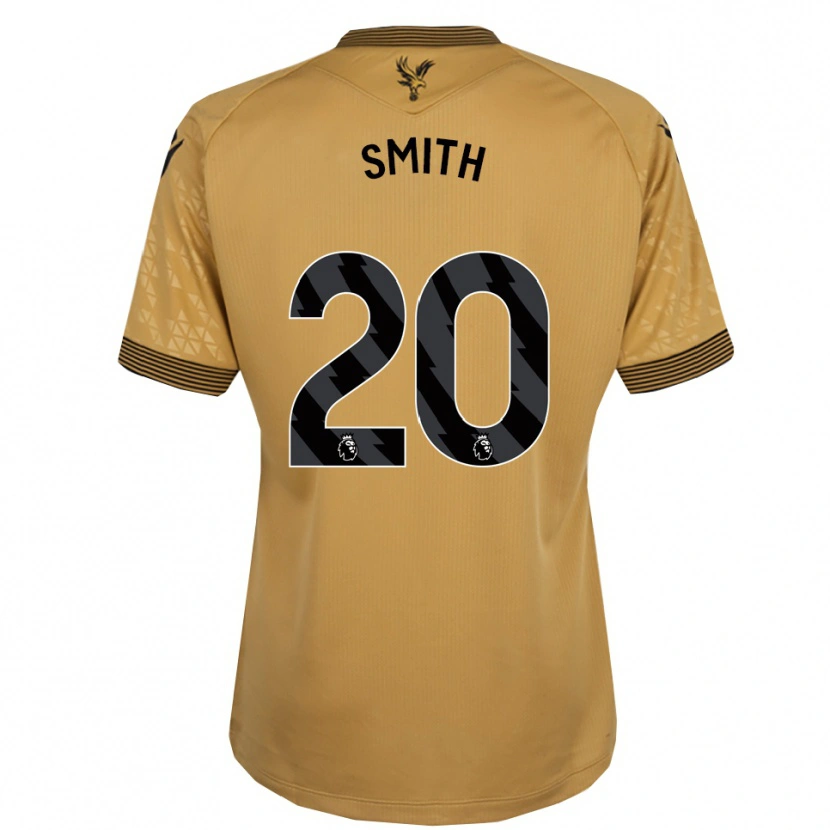 Danxen Mænd Hope Smith #20 Guld Sort Udebane Spillertrøjer 2025/26 Trøje T-Shirt