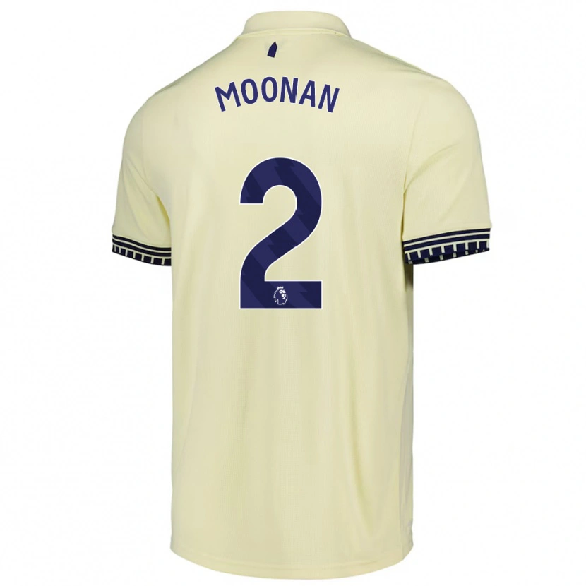 Danxen Mænd Bradley Moonan #2 Off White Sort Udebane Spillertrøjer 2025/26 Trøje T-Shirt