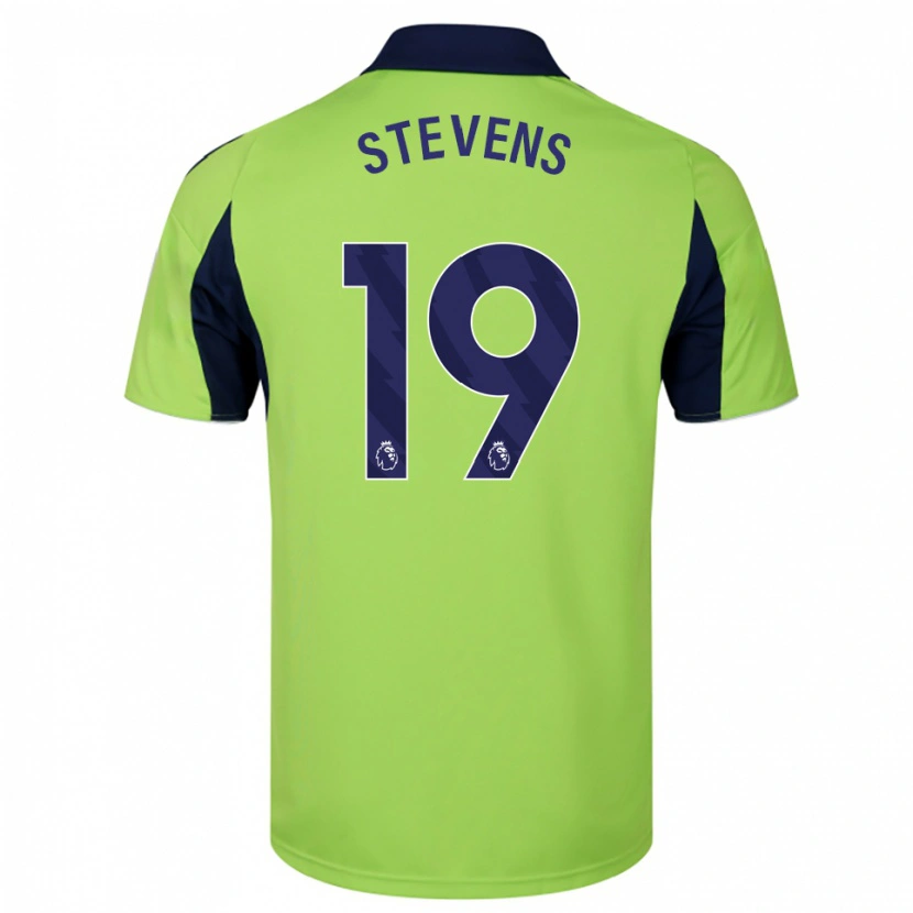 Danxen Mænd Lily Stevens #19 Grøn Navy Hvid Udebane Spillertrøjer 2025/26 Trøje T-Shirt