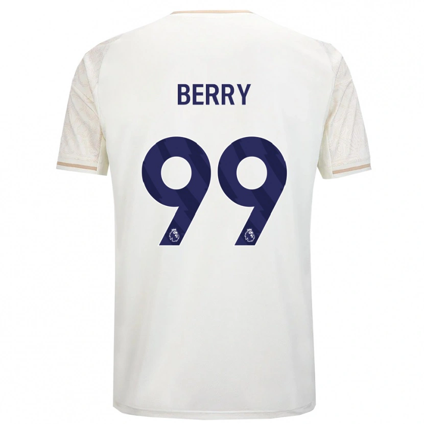 Danxen Mænd Adam Berry #99 Off White Sort Udebane Spillertrøjer 2025/26 Trøje T-Shirt