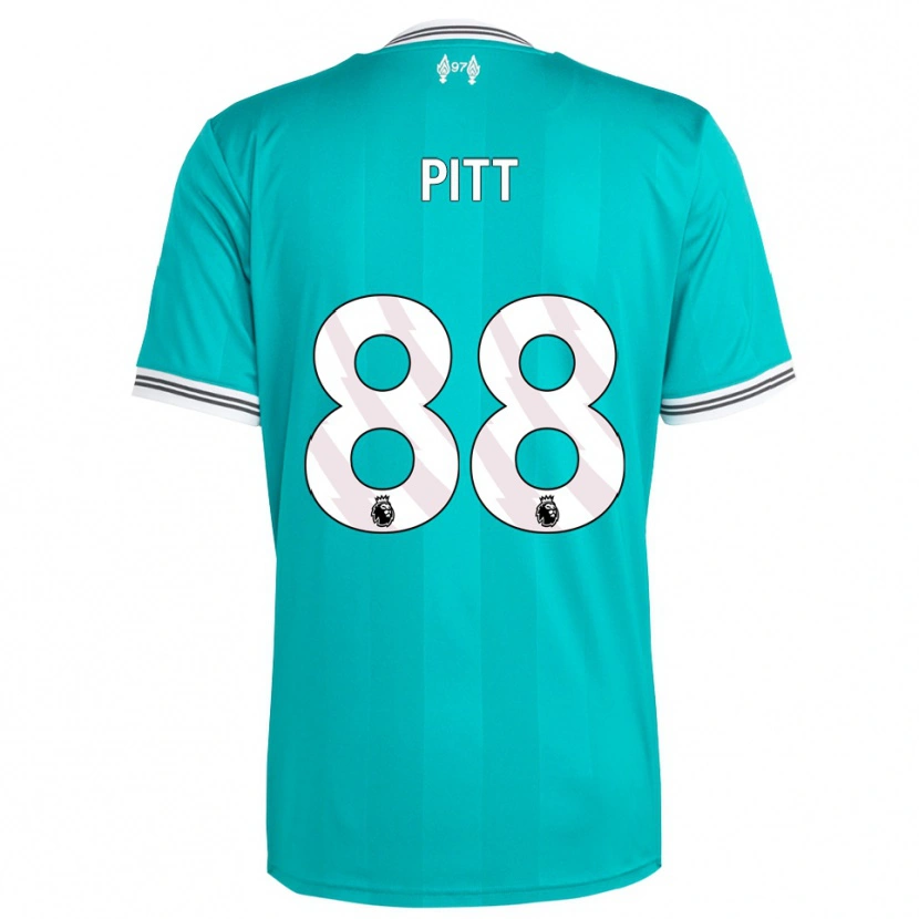 Danxen Mænd Lucas Pitt #88 Grøn Hvid Tredje Sæt Spillertrøjer 2025/26 Trøje T-Shirt