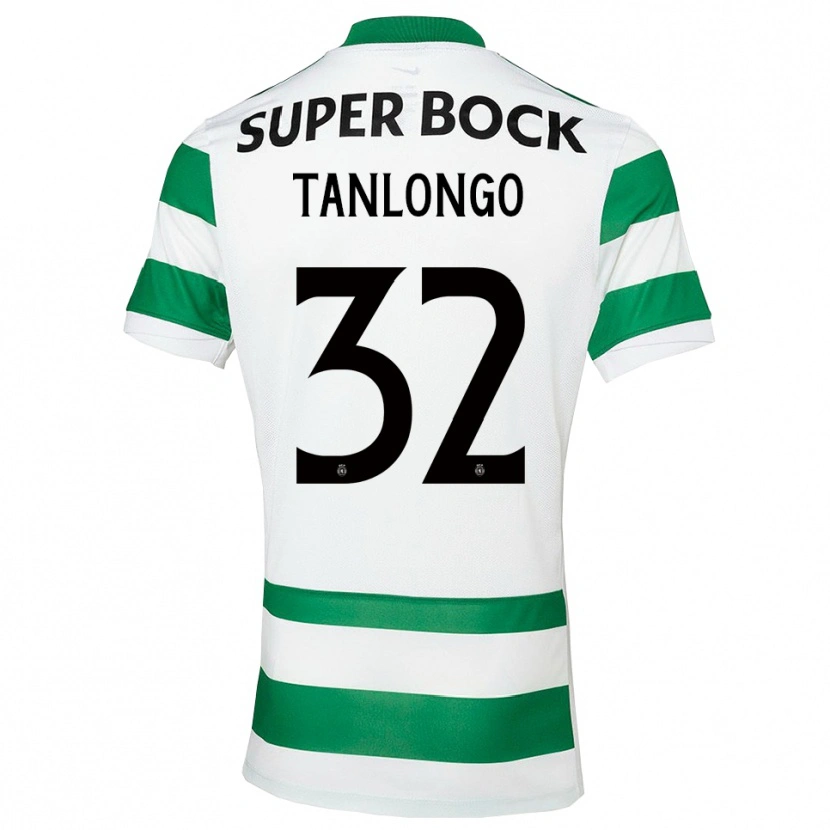 Danxen Kvinder Mateo Tanlongo #32 Grøn Hvid Hjemmebane Spillertrøjer 2025/26 Trøje T-Shirt