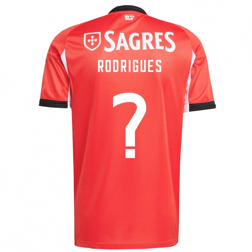 Danxen Kvinder Miguel Rodrigues #0 Rød Hvid Hjemmebane Spillertrøjer 2025/26 Trøje T-Shirt