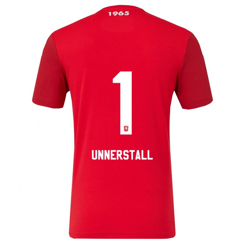 Danxen Kvinder Lars Unnerstall #1 Rød Hvid Hjemmebane Spillertrøjer 2025/26 Trøje T-Shirt