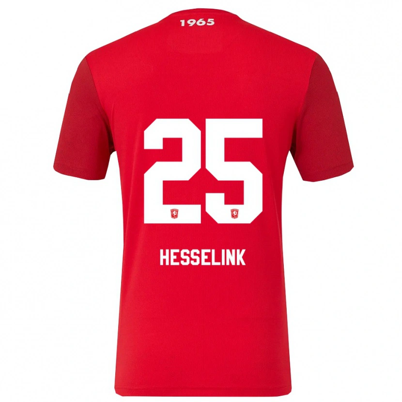 Danxen Kvinder Lucas Vennegoor Of Hesselink #25 Rød Hvid Hjemmebane Spillertrøjer 2025/26 Trøje T-Shirt