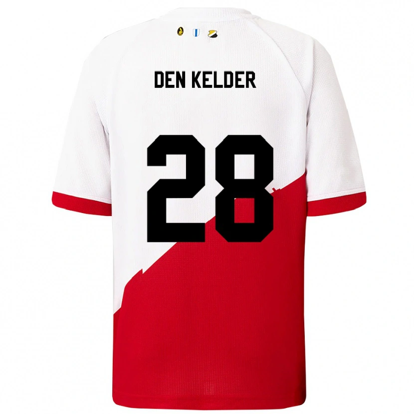 Danxen Kvinder Gera Op Den Kelder #28 Hvid Rød Hjemmebane Spillertrøjer 2025/26 Trøje T-Shirt