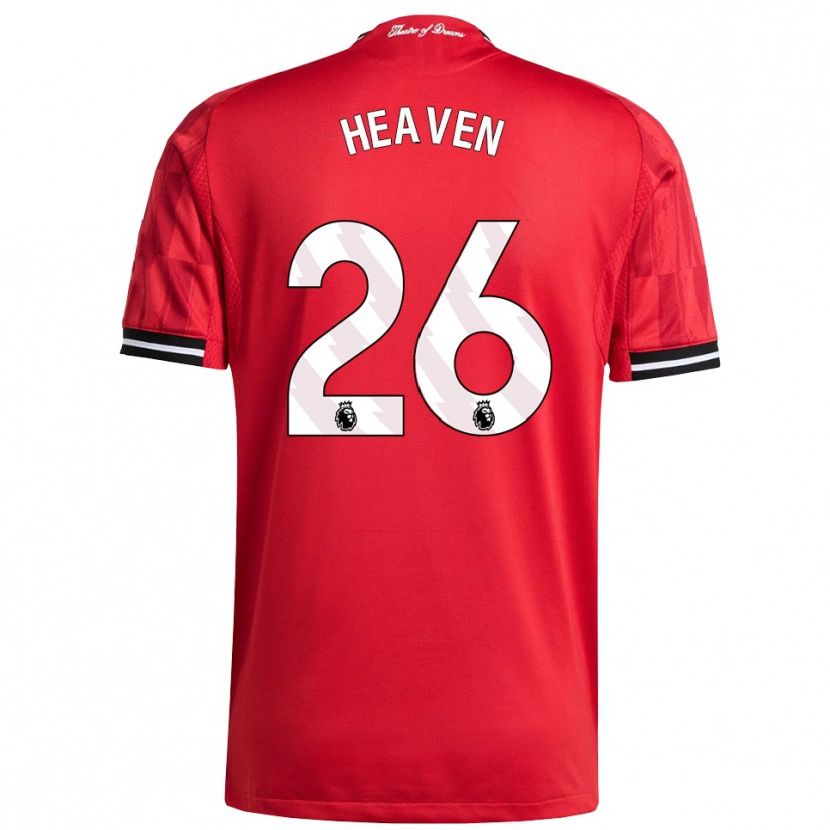 Danxen Kvinder Ayden Heaven #26 Rød Sort Hvid Hjemmebane Spillertrøjer 2025/26 Trøje T-Shirt
