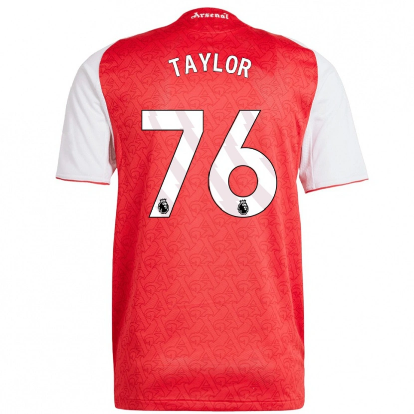 Danxen Kvinder Kido Taylor Hart #76 Rød Hvid Hjemmebane Spillertrøjer 2025/26 Trøje T-Shirt
