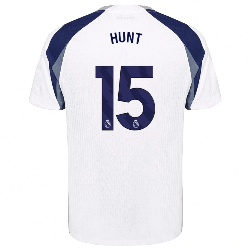 Danxen Kvinder Clare Hunt #15 Hvid Navy Hjemmebane Spillertrøjer 2025/26 Trøje T-Shirt