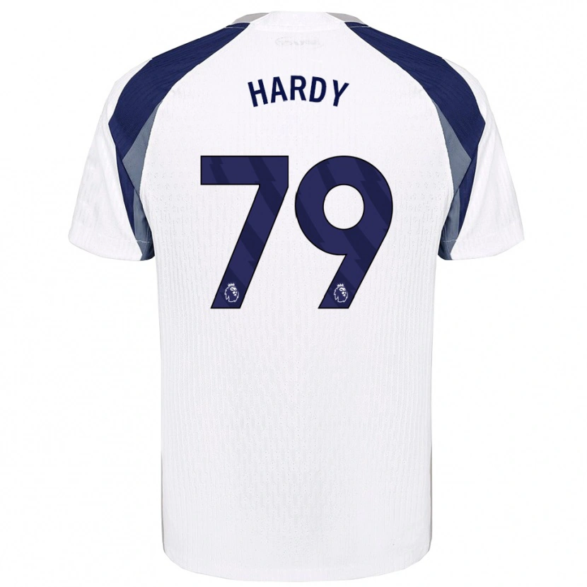 Danxen Kvinder Malachi Hardy #79 Hvid Navy Hjemmebane Spillertrøjer 2025/26 Trøje T-Shirt