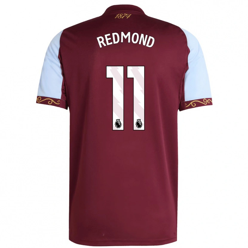 Danxen Kvinder Zepiqueno Redmond #11 Bourgogne Himmelblå Hjemmebane Spillertrøjer 2025/26 Trøje T-Shirt