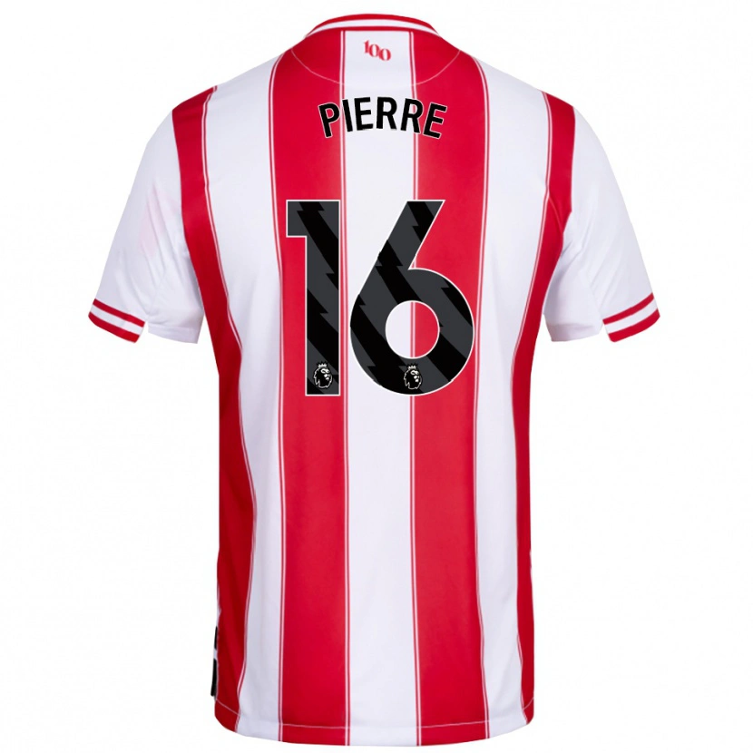 Danxen Kvinder Kyrie Pierre #16 Rød Hvid Hjemmebane Spillertrøjer 2025/26 Trøje T-Shirt