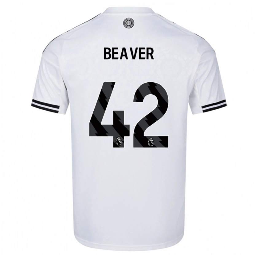 Danxen Kvinder Cat Beaver #42 Hvid Sort Hjemmebane Spillertrøjer 2025/26 Trøje T-Shirt