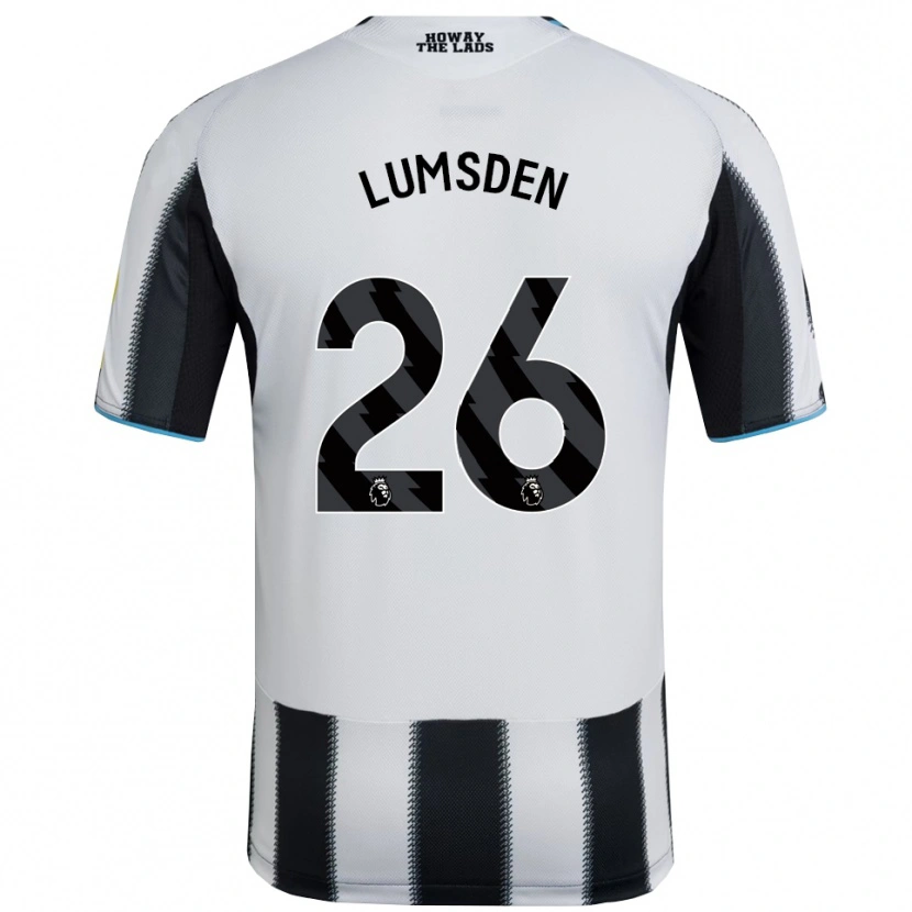 Danxen Kvinder Beth Lumsden #26 Sort Hvid Hjemmebane Spillertrøjer 2025/26 Trøje T-Shirt