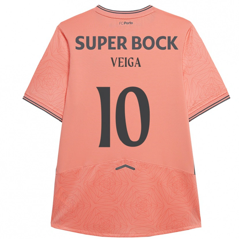 Danxen Kvinder Gabri Veiga #10 Pink Navy Udebane Spillertrøjer 2025/26 Trøje T-Shirt